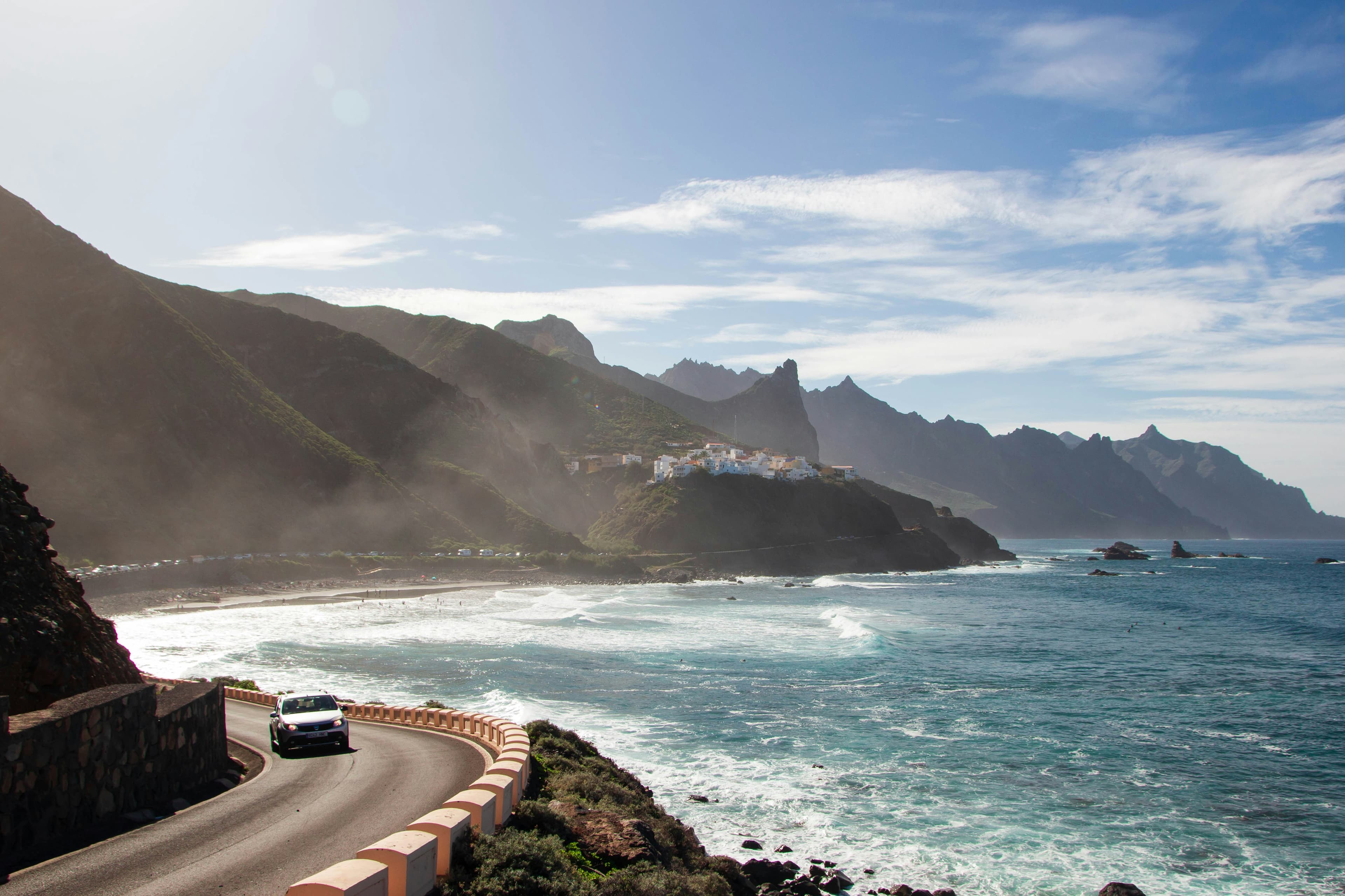 Playa de Canarias con sol — condiciones en tiempo real con PlaYa!